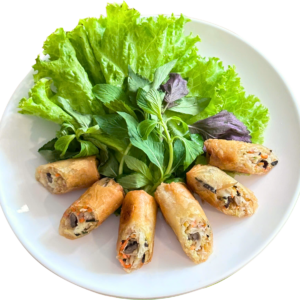 Chả giò nấm mối