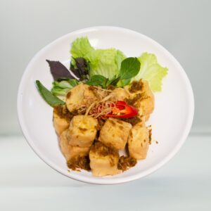 Đậu hũ chiên sả ớt