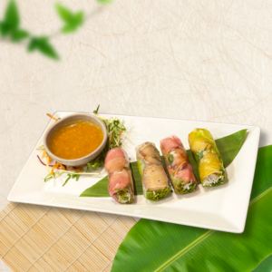 Gỏi cuốn nấm hầu